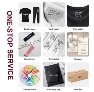 Streetwear Vintage surdimensionné poids lourd épaules tombantes col rond pull surdimensionné lavage à l'acide sweat pour hommes - Product Image 6