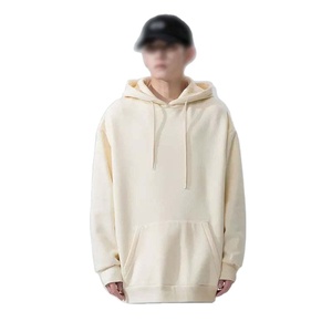 Sudadera con Capucha Extra Grande para Hombre, Color Morado Sólido, Informal, de Forro Polar, Corte Regular, para Otoño - Product Image 1