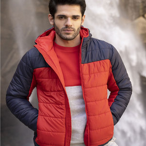 All-Weather Full Sleeve Windproof With Breathable Polyester Fabric Puffer <b>Jacket</b> <b>Lightweight</b> Breathable Outdoor <b>Man</b> Winter - Product Image 4