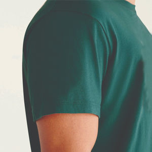 220gsm Algodón peinado Stock Hombres Logo Tee Manga corta Personalizado 3D Espuma Puff Imprimir Gráfico Camiseta - Product Image 3