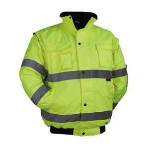 Ropa de Seguridad, Chaqueta de Trabajo Reflectante de Alta Visibilidad, Chaquetas de Seguridad de Invierno al por Mayor, Alta Visibilidad para la Construcción - Product Image 1