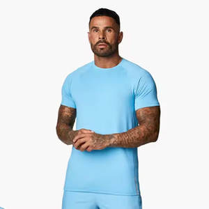 Novedad de 2025, Camiseta de algodón 100% transpirable para hombre, ropa informal de alta calidad con logotipo personalizado, producto más vendido - Product Image 5