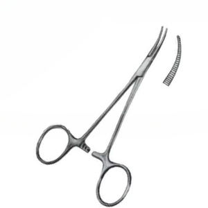 Top meilleure qualité Halstead pince hémostatique délicate 15cm incurvée prix de vente entier Instruments chirurgicaux en acier inoxydable personnalisés - Product Image 1