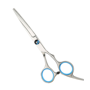 Ciseaux de barbier professionnels avec étiquette privée, testés à la main, en acier inoxydable, durables et tranchants - Product Image 3