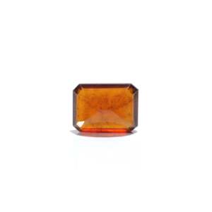 เฮสโซไนต์ (โกเมด) คุณภาพสูง 5.65 กะรัต - พลอยสีน้ำตาลธรรมชาติทรงรีเหลี่ยมเจียระไน คริสตัลซิทริน คัดเกรดแล้ว แบบเม็ดเดี่ยว - Product Image 2