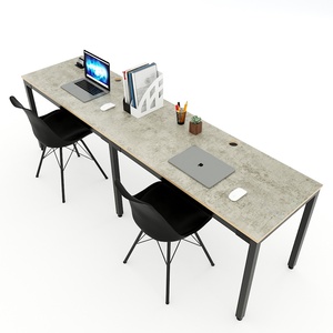 Minimalist 2-Person 240x60cm Plywood <b>Wood</b> <b>Bench</b> with Steel Legs Uconcept HBUC046 - Product Image 2