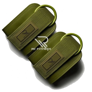 High Quality Adjustable Leather <b>Ankle</b> Straps Professional Protection Buckle Closure for Resistance Band Premium <b>Support</b> - Product Image 5