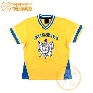 Camiseta Personalizada de la Hermandad Femenina Sigma Gamma Rho, 100% Algodón Jersey, Verano, Ecológica, Antibolitas, Transpirable, Alta Calidad - Product Image 5