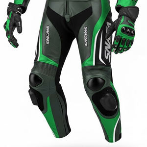 Combinaison en cuir de moto Logo personnalisé Véritable cuir Combinaison de course de moto de haute qualité Combinaisons de course de moto en cuir - Product Image 6