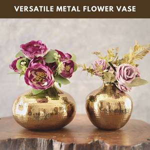 Stylish Design Aluminium Modern Color Flower <b>Vase</b> <b>Unique</b> Design Top Quality <b>Vase</b> for Wedding and Restaurant Usage - Product Image 6
