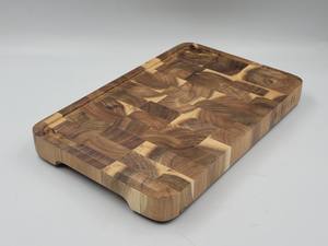 Juego de 3 tablas de cortar de madera de tamaño completo S M L con soporte de madera y cajas de madera hechas en Vietnam - Product Image 6