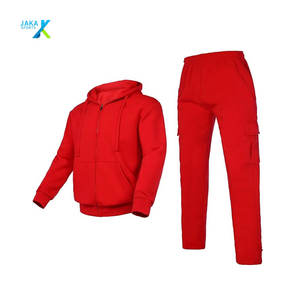 Chándal de entrenamiento para hombre Sudadera con capucha de 2 piezas y pantalones para correr Traje Atlético informal con bolsillos para correr Gimnasio - Product Image 1