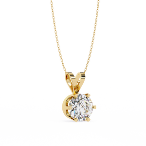 Fabuloso colgante de oro de 18 quilates para mujer con diamante cultivado en laboratorio - Product Image 3