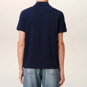 Camisas Casuales para Hombre, Diseño de Logotipo Moderno, Corte Regular, 100% Fibra de Bambú, Tejido Jersey Transpirable, Manga Corta, Color Sólido - Product Image 3