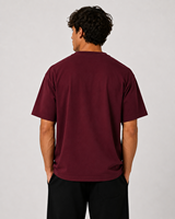 T-shirt classique ODM 100% coton 180 grammes pour homme, manches courtes, respirant, anti-boulochage, conçu pour un confort quotidien, fabriqué en Italie