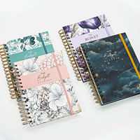 Carnets à spirales financiers personnalisés A5, organisateur mensuel et hebdomadaire des dépenses, suivi des factures, enveloppes pour argent liquide, planificateurs budgétaires en stock