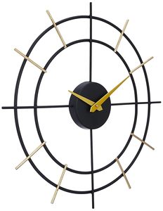 Horloge murale moderne en fer de qualité exportée Accent élégant pour la vie contemporaine ou l'espace de travail disponible au meilleur prix - Product Image 3