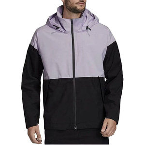 Chaqueta Cortavientos Impermeable con Logotipo Personalizado para Hombre y Mujer, Talla Grande, Estilo Casual con Cierre de Cremallera para Uso en Exteriores - Product Image 1