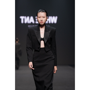 New Design 2025 <b>Skirts</b> for Women Rayon Spandex Woven Fabric Obie <b>Maxi</b> <b>Skirt</b> 2 Piece Sets Women Whiteant Sustainable Fashion - Product Image 1