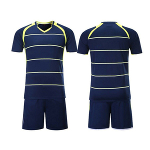 Uniforme profesional de camiseta de fútbol con logotipo personalizado hecho de poliéster, fabricante de camisetas de fútbol personalizadas - Product Image 4