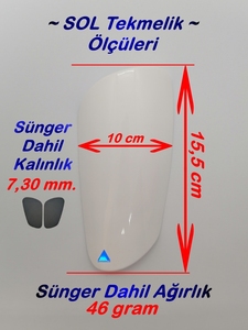 Protège-tibias professionnels bleus pour les joueurs de football de haut niveau Équipement de protection sécurisé - Product Image 6