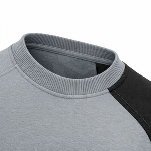 Sweat-shirt chaud pour homme en coton mélangé avec doublure épaisse, parfait pour l'entraînement en plein air et la mode hivernale. - Product Image 6