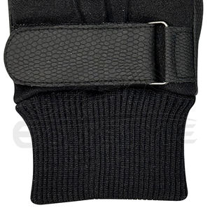 Usine directe en gros gants d'équitation en cuir noir été et hiver équestre protection extensible conception personnalisée - Product Image 5