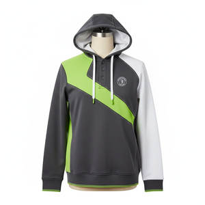 เสื้อฮู้ดโปโลสำหรับเล่นกอล์ฟที่ใส่สบาย เสื้อฮู้ดโปโลสำหรับผู้ชาย ผ้าแห้งเร็ว ยืดหยุ่นได้ เหมาะสำหรับการแข่งขันกีฬาและการออกกำลังกาย - Product Image 1