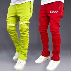 Pantalons de survêtement amples pour hommes, taille élastique, cordon de serrage, hiver, chaud, polaire lourd, écologique, vintage, décontracté, usage quotidien, service OEM - Product Image 3