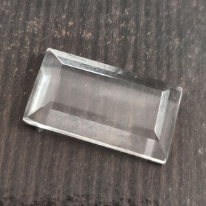 คริสตัลควอตซ์ธรรมชาติ22X12มม. สี่เหลี่ยมผืนผ้าตัด,ควอตซ์ใสหนา4มม. Slice 12.5 Cts,หินกึ่งมีค่าสำหรับเครื่องประดับ - Product Image 4