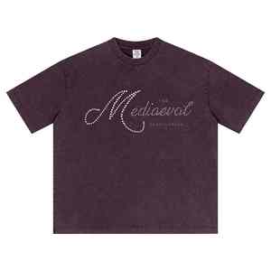 custom Print Connecticut Heavyweight Predictable Design Men's <b>Black</b> Patent T-<b>Shirt</b> - Product Image 1