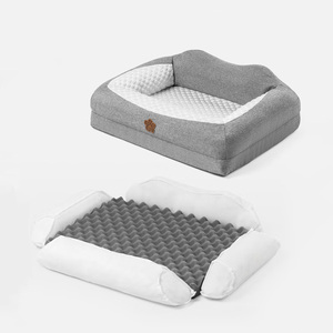 2025 Nieuw Ontwerp 3d Ijsboonkoelstof Zomerkoeling Hondenbedden Anti-Slip Bodem Kattenbed - Product Image 4