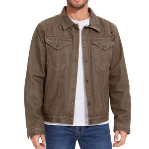 Nouveau produit tendance, veste en jean pour homme, service OEM, look élégant, bon produit, veste en jean pour homme - Product Image 3