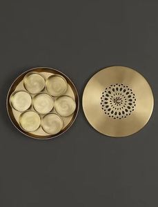 เคาน์เตอร์ทองเหลืองกล่องเก็บของด้านบนสำหรับตู้เก็บสมุนไพรและเครื่องเทศอุปกรณ์ครัวสำหรับบ้านร้านอาหารผงเครื่องเทศ - Product Image 4