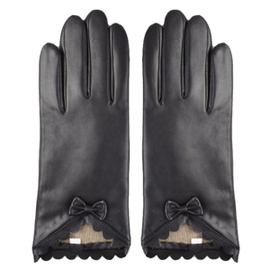 Gants d'hiver à doigts entiers en cuir de peau de vache de haute qualité pour hommes gants de pansement rayés compatibilité avec écran tactile pour - Product Image 2