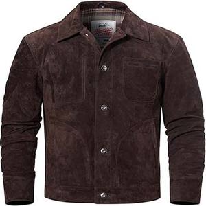 Veste en similicuir personnalisée pour hommes - Product Image 5