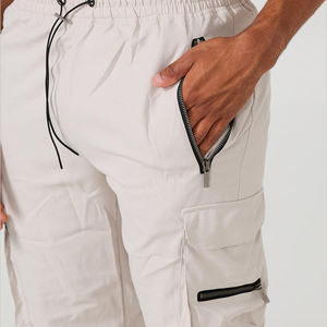 Pantalon de jogging unisexe personnalisé de haute qualité en molleton 360 g/m² brodé, écologique, respirant, avec cordon de serrage, 80 % coton - Product Image 3