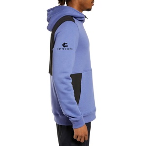 <b>Pullover</b> <b>men</b> hoodies breathable factory rate solid color fleece cotton blended premium new arrival fashion streetwear - Product Image 4