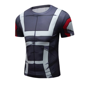 BJJ Rash Guard Adult Compression Shirts bjj Uniform Athletic gym swimming fight Rash Guard - Product Image 3
