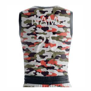 T-shirt de basket-ball Vintage respirant de haute qualité pour hommes-Lâche grande taille étudiants uniforme à manches courtes pur coton imprimé - Product Image 5