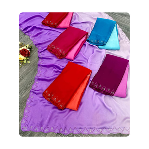 <span class=keywords><strong>Saree</strong></span> <span class=keywords><strong>in</strong></span> mới nhất theo phong cách Net cho các sự kiện đám cưới và tiệc tùng thiết kế sarees cho phụ nữ - Product Image 1