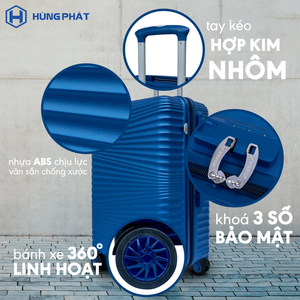 Maletas de mano de estilo único 516 Abs, maletas giratorias de 8 ruedas, juegos de equipaje, ruedas giratorias de 360 grados, exportador Phat colgado - Product Image 6