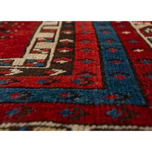 Tapis en laine noués à la main Aalam, Kilim géométrique rouge-orange 9x12 rectangulaire, fait main pour entrée, salle de prière, couloir, abstrait - Product Image 3