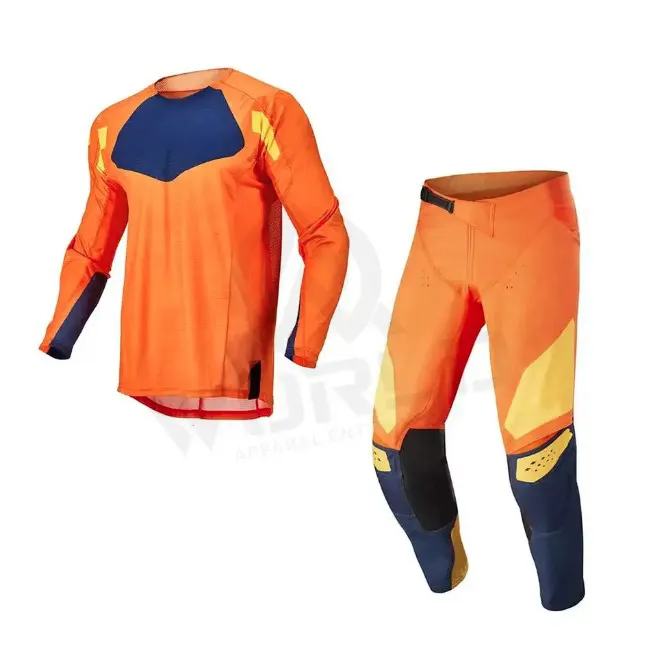 Ensemble de piste d'équitation de motocross équipement d'équitation de moto combinaison de course approvisionnement direct d'usine sous votre logo de marque