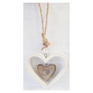 Pendentif mural en forme de cœur assorti Amicasa (1 pièce) avec un design complexe pour la décoration de la maison - Product Image 2