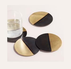 Sous-verre en bois de dernière conception Sous-verre en forme de feuille de taille personnalisée de qualité supérieure du fabricant en Inde - Product Image 5