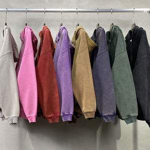 Sudaderas con Capucha y Cremallera de Alta Calidad OEM, Bordadas e Impresión Digital, Felpa de 320g, 100% Algodón, Servicio OEM para Hombre, Invierno - Product Image 3