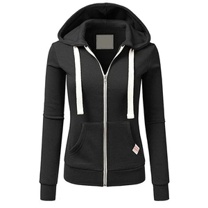 OEM personalizado de alta calidad Streetwear de las mujeres pulóver Sudadera con capucha de hombro de caída larga Sudadera con capucha de diseño liso - Product Image 1