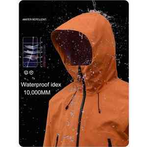 Chaqueta de Invierno para Hombre 2026, Nueva Versión Mejorada, Impermeable, con Capucha, Cierre de Cremallera, Cortavientos, para Esquí y Actividades al Aire Libre - Product Image 2