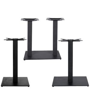 Vente en gros Restaurant moderne sur pied X Design Table basse industrielle en fonte à usage intensif Pieds de base pour l'extérieur - Product Image 5